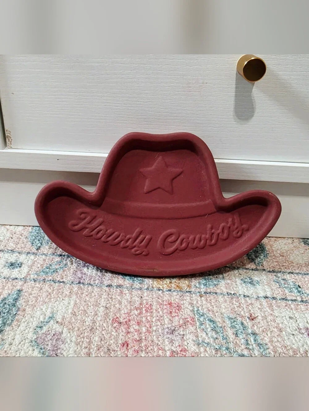 Target Bullseye Playground 2026 Western Trinket Tray - Cowboy Hat